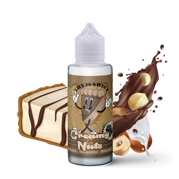 CREAMY & NUTS - 100ML - LIFE IS SWEET