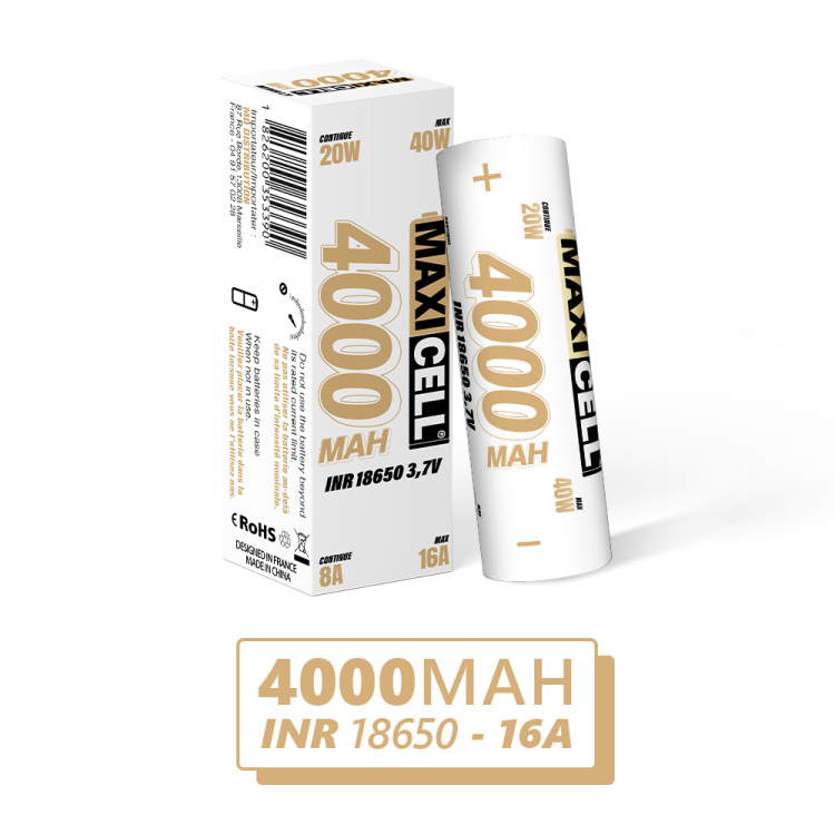 ACCUS MAXICELL - 4000 MAH IMR 18650 - 16A