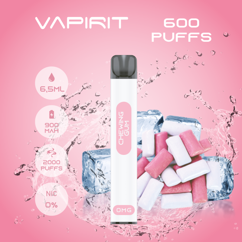 Vapirit PUFF - VAPIRIT - 600 puffs - MG VAPE DISTRIBUTION