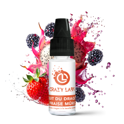 Fruit du Dragon - Fraise  - Mûre  -  10ML - Crazy Labs