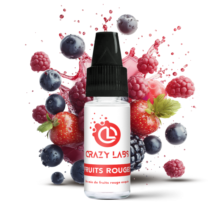 Fruits Rouges - 10ML PAR 10 - Crazy Labs