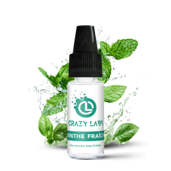 Menthe Fraîche - 10ML PAR 10 - Crazy Labs
