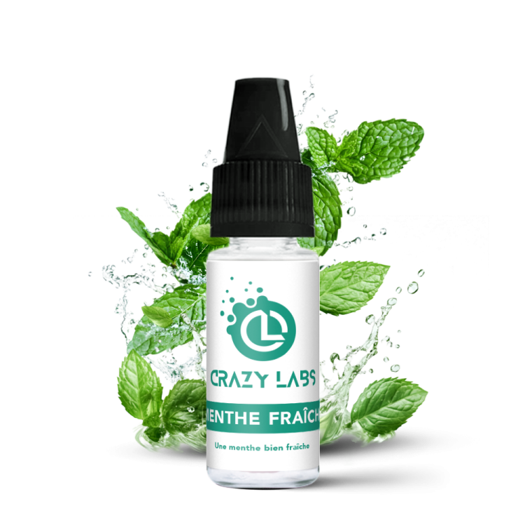 Menthe Fraîche - 10ML PAR 10 - Crazy Labs