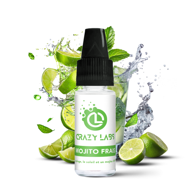 Mojito Frais - 10ML PAR 10 - Crazy Labs