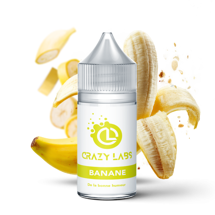 Banane - 30ML Concentré - Crazy Labs