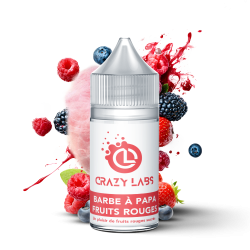 Barbe à Papa - Fruit rouge  - 30ML Concentré - Crazy Labs