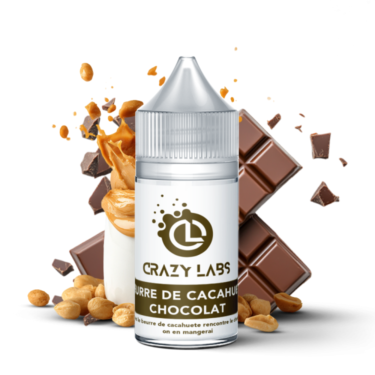 Beurre De Cacahuete Chocolat - 30ML Concentré - Crazy Labs