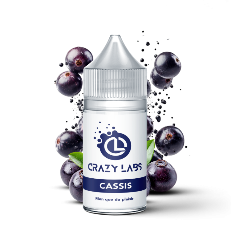 Cassis - 30ML Concentré - Crazy Labs