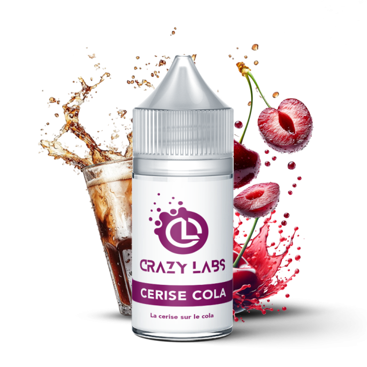 Cerise Cola - 30ML Concentré - Crazy Labs