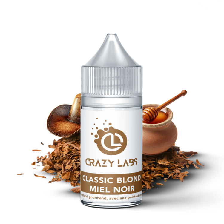 Classic Blond Miel Noir - 30ML Concentré - Crazy Labs