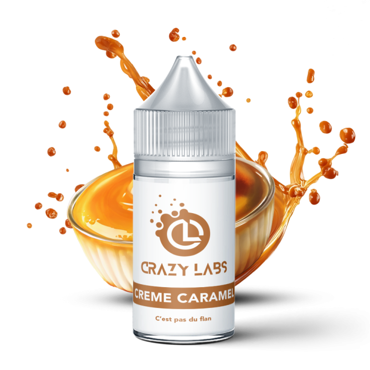 Creme Caramel - 30ML Concentré - Crazy Labs