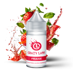 Fraise - 30ML Concentré - Crazy Labs