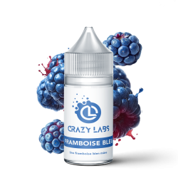 Framboise Bleu - 30ML Concentré - Crazy Labs