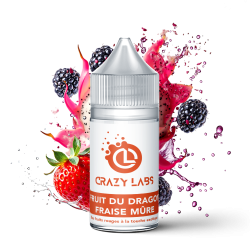 Fruit du Dragon - Fraise - Mûre  - 30ML Concentré - Crazy Labs