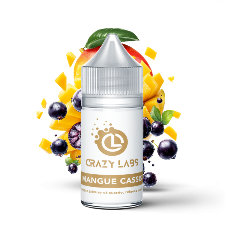 Mangue Cassis - 30ML Concentré - Crazy Labs