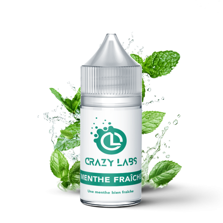 Menthe Fraiche - 30ML Concentré - Crazy Labs