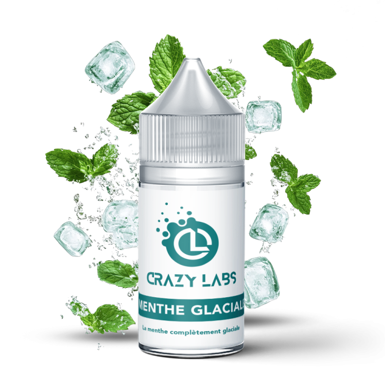 Menthe Glaciale - 30ML Concentré - Crazy Labs