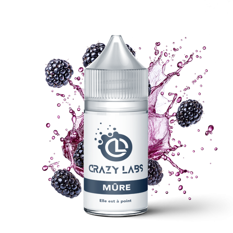 Mûre - 30ML Concentré - Crazy Labs