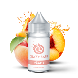 Pêche - 30ML Concentré - Crazy Labs