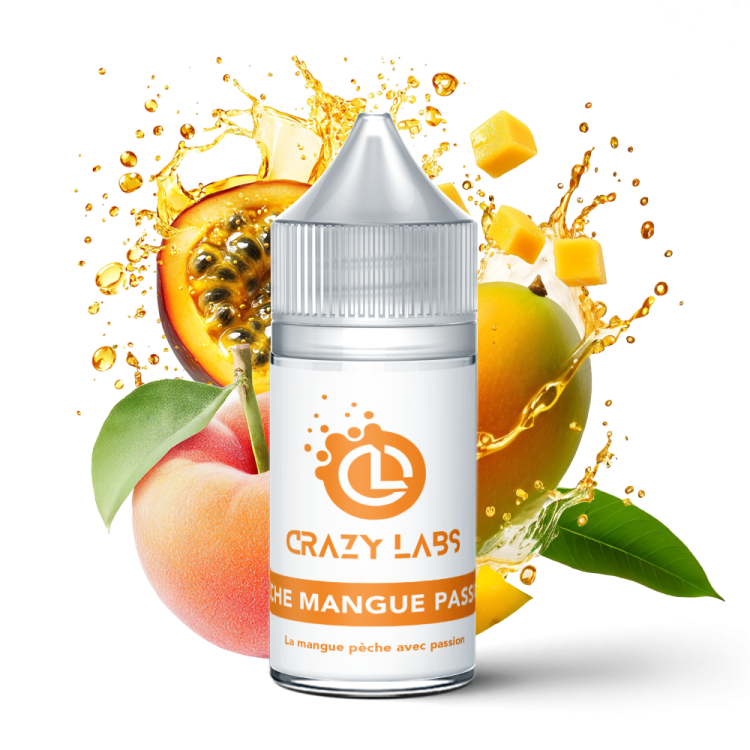 Pêche Mangue Passion - 30ML Concentré - Crazy Labs