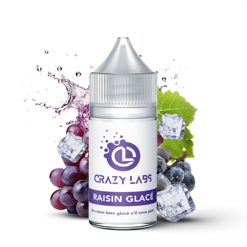 Raisin Glacé - 30ML Concentré - Crazy Labs - MG VAPE DISTRIBUTION