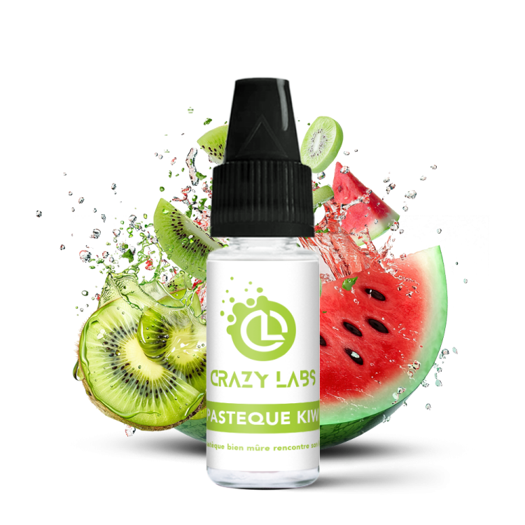 Pasteque Kiwi - 10ML PAR 10 - Crazy Labs