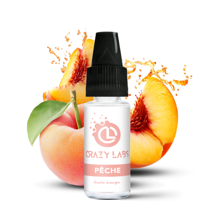 Pêche - 10ML - Crazy Labs