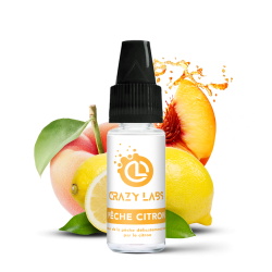 Pêche Citron  - 10ML - Crazy Labs
