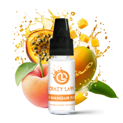 Pêche Mangue Passion - 10ML PAR 10 - Crazy Labs
