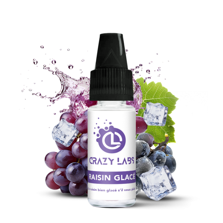 Raisin Glacé - 10ML PAR 10 - Crazy Labs