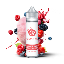 Barbe à Papa - Fuit rouge - 75ML - Crazy Labs
