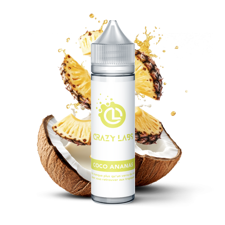 Coco Ananas - 75ML - Crazy Labs
