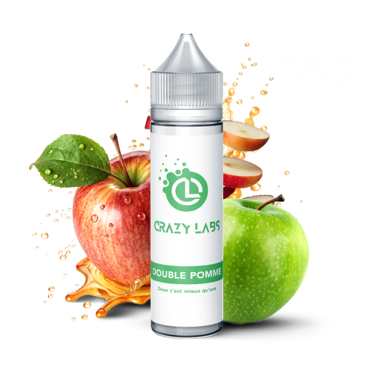 Double Pomme - 75ML - Crazy Labs