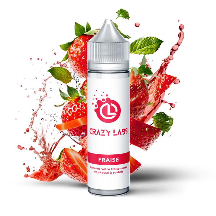 Fraise - 75ML - Crazy Labs