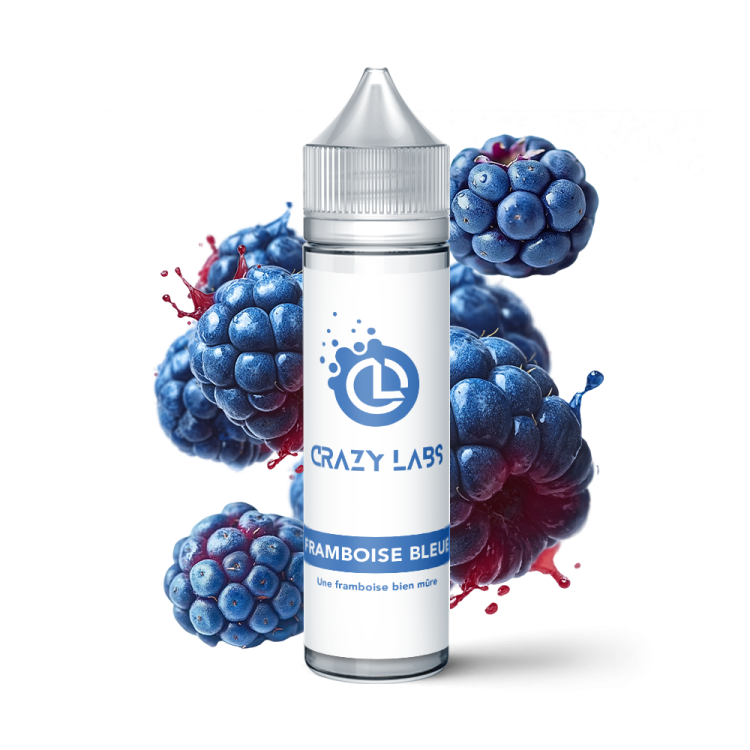 Framboise Bleu - 75ML - Crazy Labs