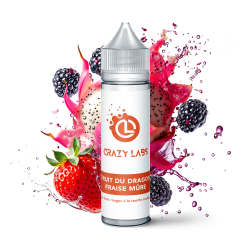 Fruit du Dragon - Fraise - Mûre  - 75ML - Crazy Labsv