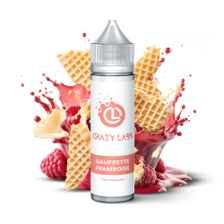 Gaufrette Framboise - 75ML - Crazy Labs