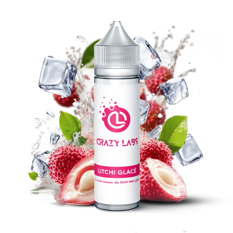 Litchi Glacé - 50ML - Crazy Labs