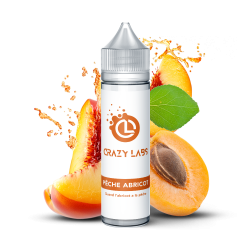 Pêche Abricot - 75ML - Crazy Labs