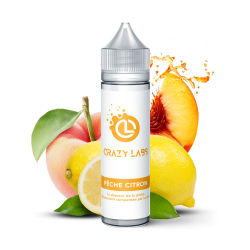 PÊCHE CITRON - 75ML - CRAZY LABS