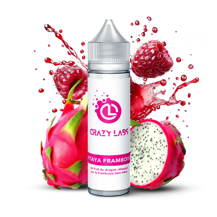 Pitaya Framboise - 50ML - Crazy Labs