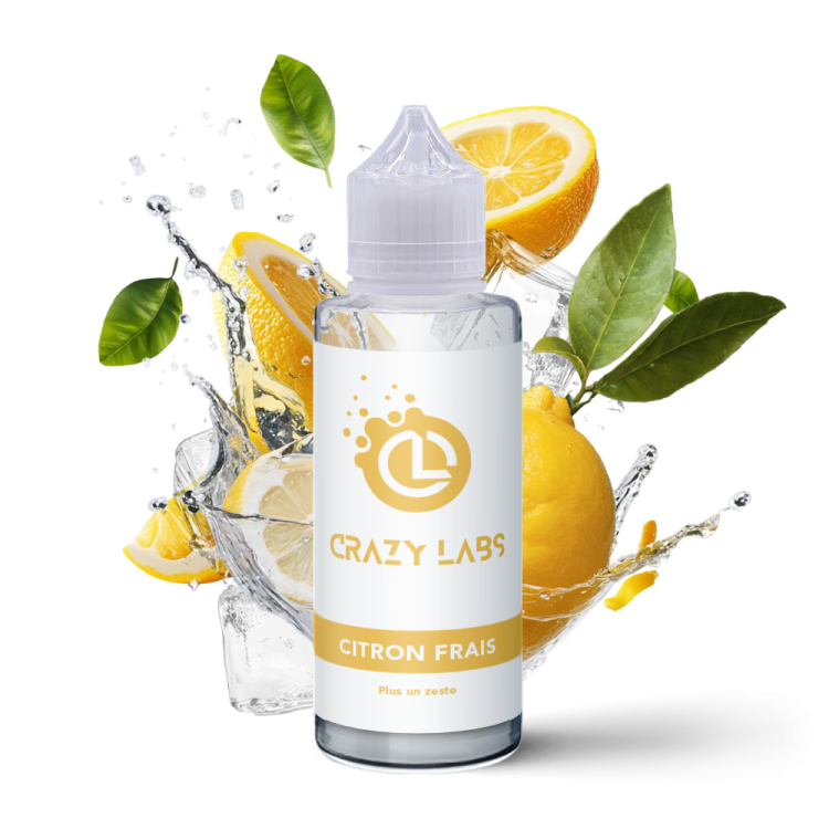 Citron Frais - 100ML - Crazy Labs