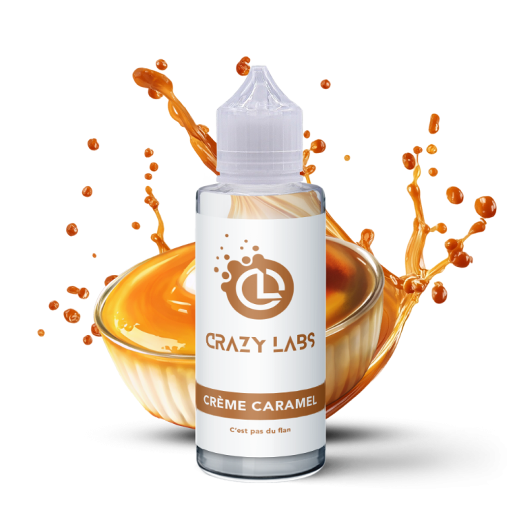 Creme Caramel - 100ML - Crazy Labs