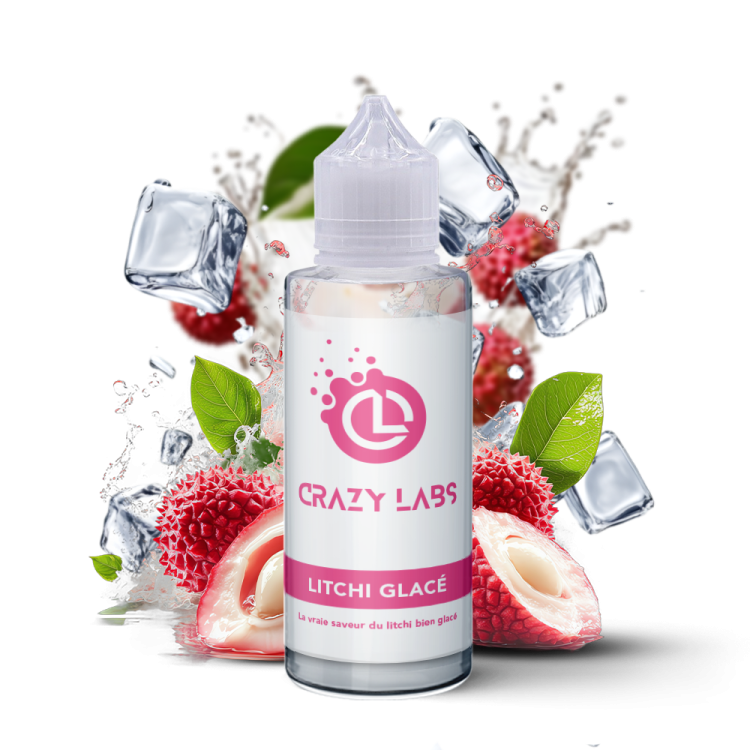 Litchi Glacé - 100ML - Crazy Labs