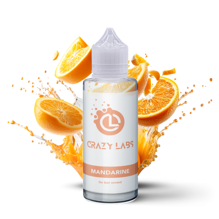 Mandarine - 100ML - Crazy Labs