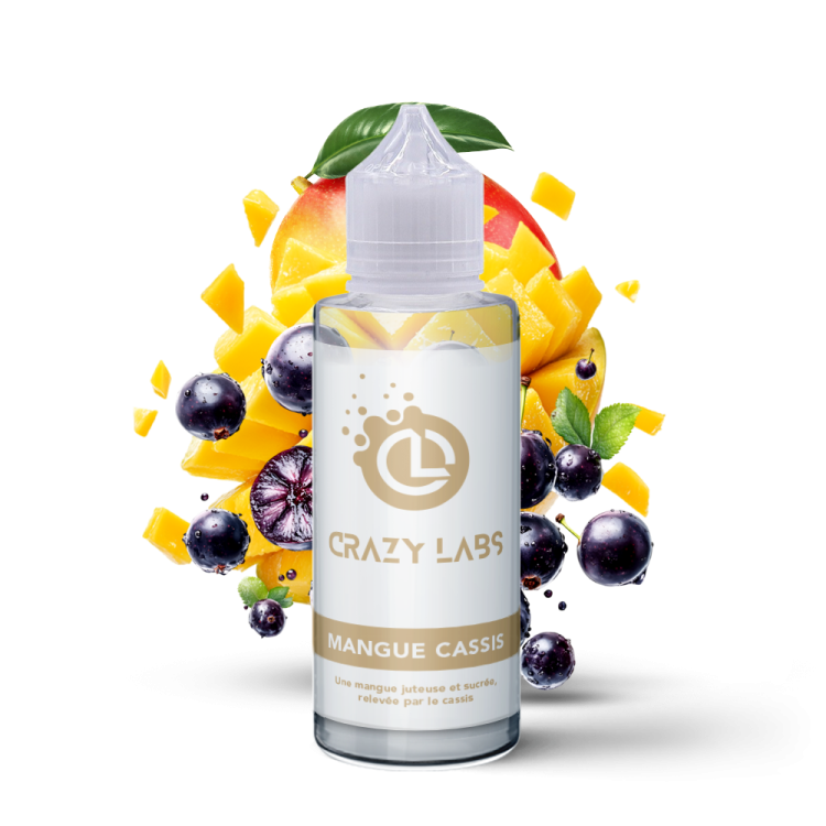 Mangue Cassis - 100ML - Crazy Labs