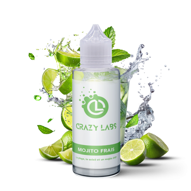 Mojito Frais - 100ML - Crazy Labs