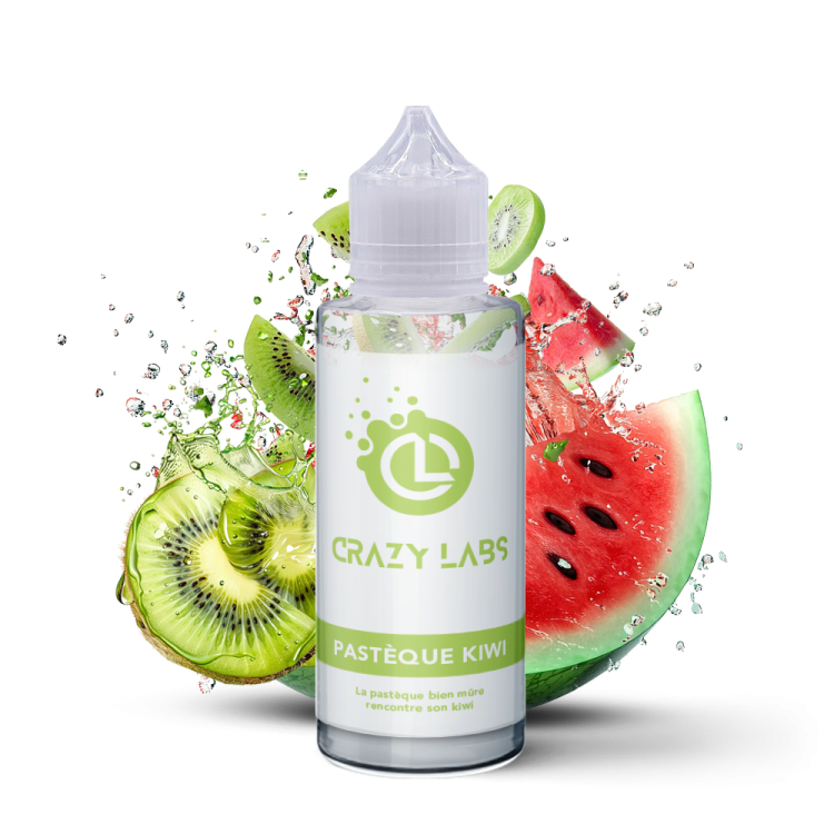 Pasteque Kiwi - 100ML - Crazy Labs