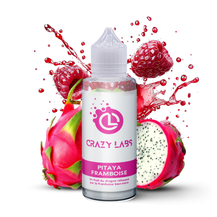 Pitaya Framboise - 100ML - Crazy Labs