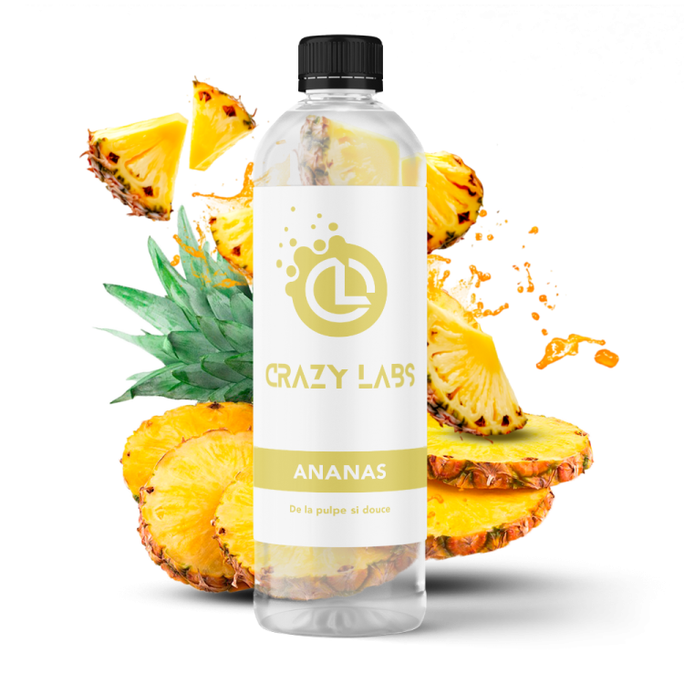 Ananas - 1 Litre - Crazy Labs